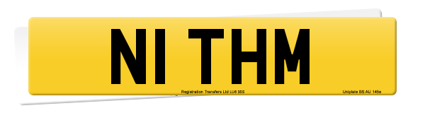 Registration number N1 THM